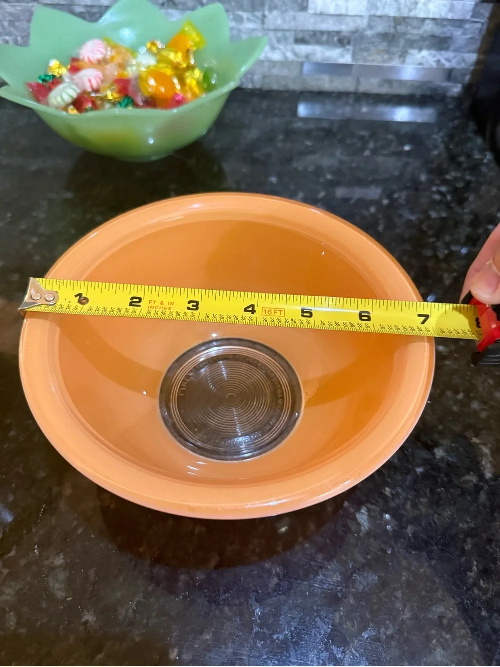 Vintage Pyrex 1 Liter Pair Glass Mixing Bowls